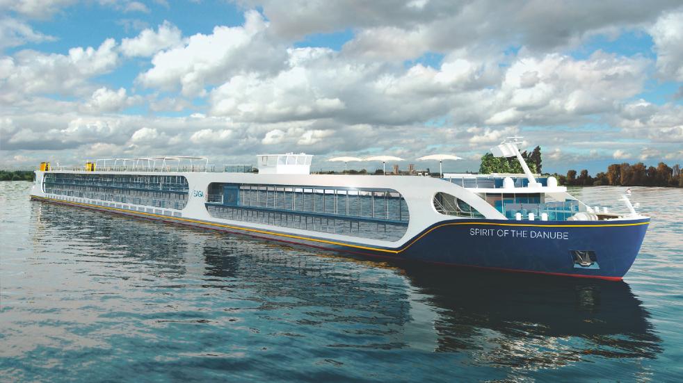 Saga's new cruise ships Spirit of the Danube